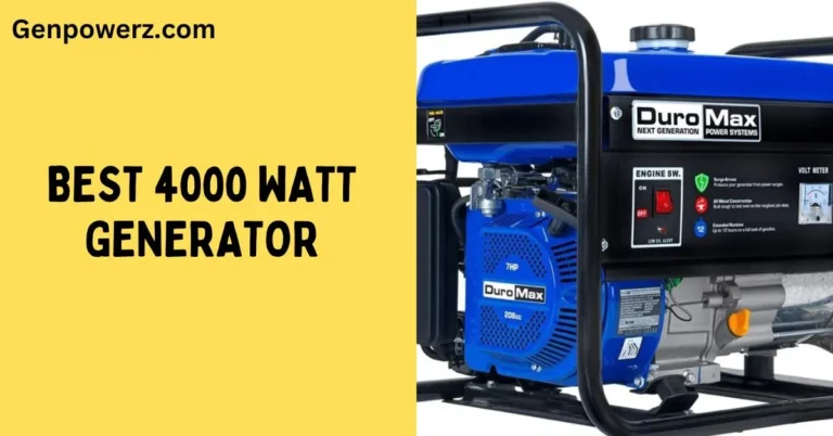 best 4000 watt generator